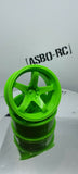 Rc Drift Wheels 6 or  7mm Topline  Asbo Rc  set of 2