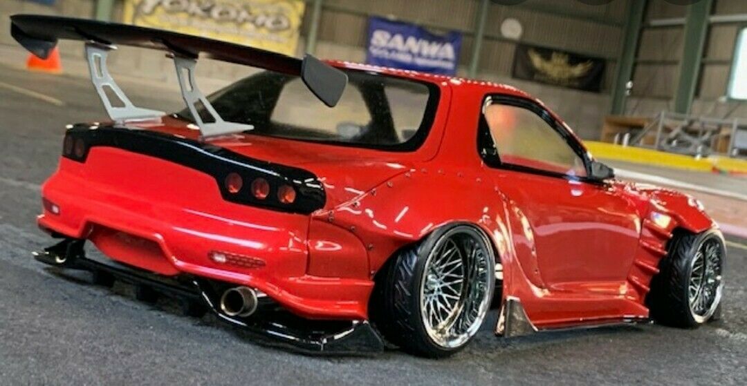 Pandora Rc mazda rx7        clear Body Shell  pab 3198
