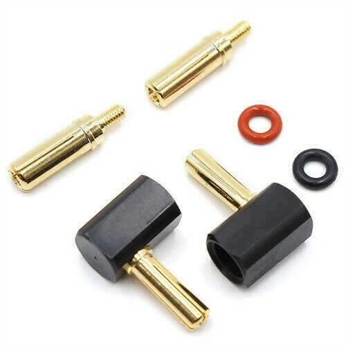 Yeah Racing Angle Type 4/5mm Connector battery Plugs, Rc Drift, WPT-0121