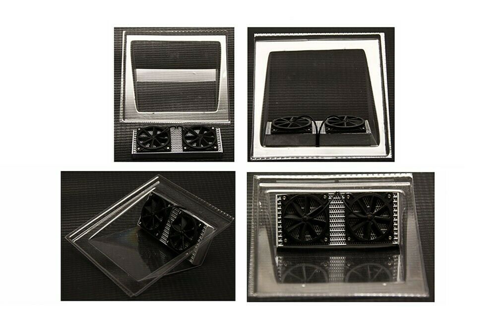SRC Rear Cooling Kit, Rc Drift, Scale