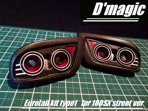 D MAGIC – EURO TAIL LIGHTS TYPE 1 FOR NISSAN 180 SX