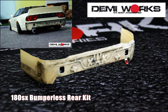 Demi works rear bumperless