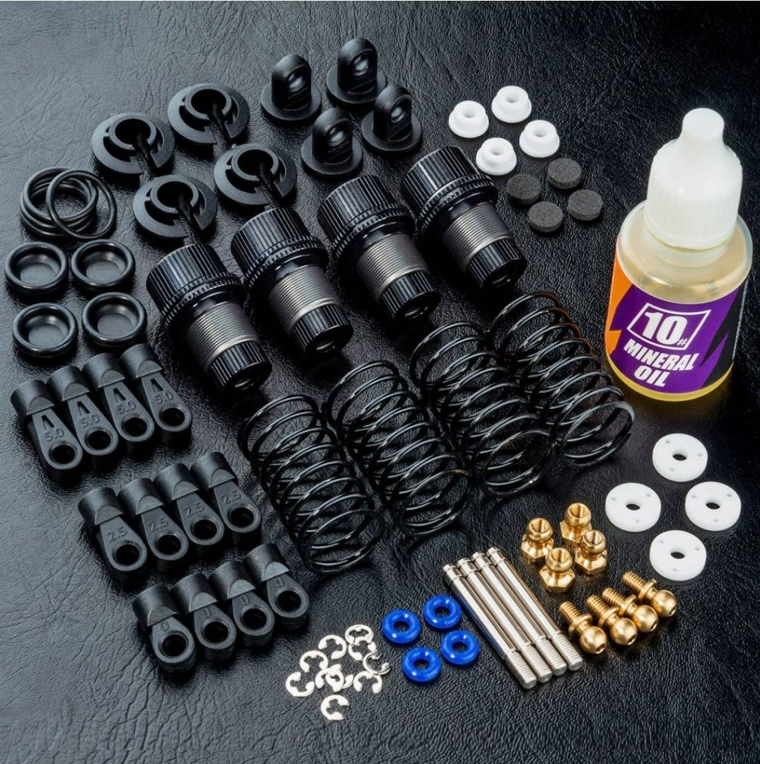 MST TR56 Aluminum Damper Suspension Shock Set Red or Black