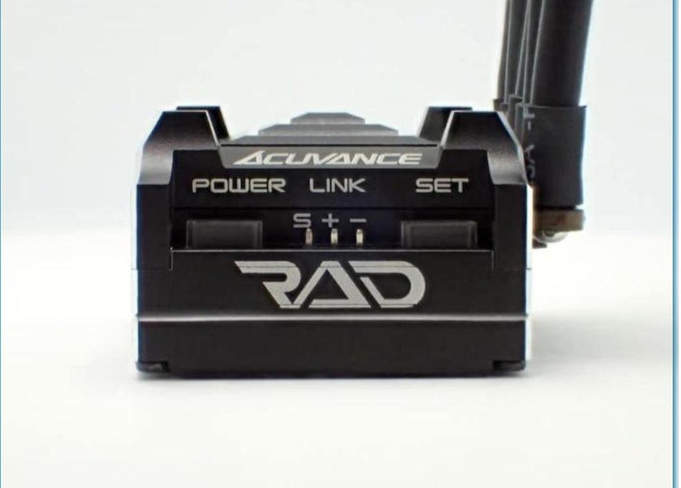 Acuvance RAD ESC Red Black or Purple – asbo-rc