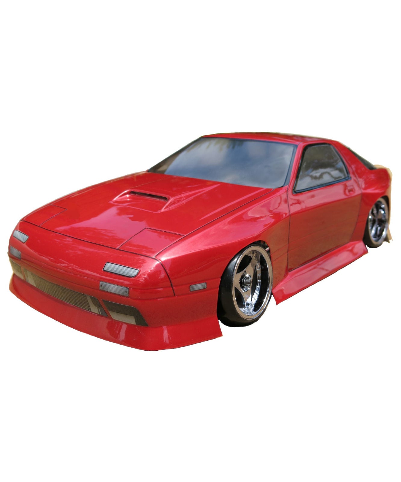 TOPLINE – MAZDA RX 7 FC3S BODY – (CLEAR) – #TB-004 – asbo-rc