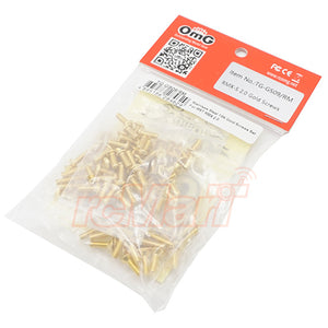 Omg gold screw set for rmx 2.0s