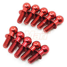 4.8mm ball stud (red) sdy 0240rd