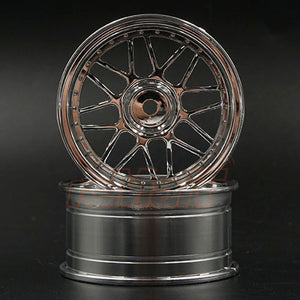 Kuwada +4mm offset chrome mesh style