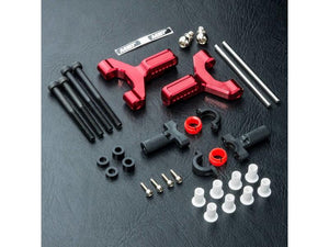 MST / 820117R / Aluminium Front Lower Arm Set / Color: Red