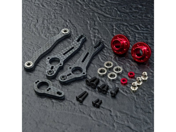 MST / 210623R / FXX 2.0 Steering Arm Set / Color: Red