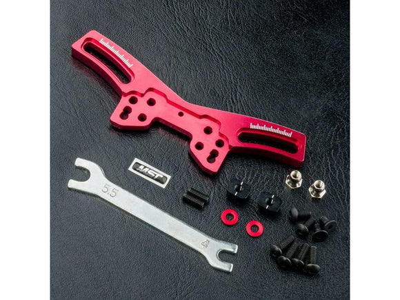 MST / 210514R / FXX Aluminium Front Quick Adjustable Damper Stay / Color: Red