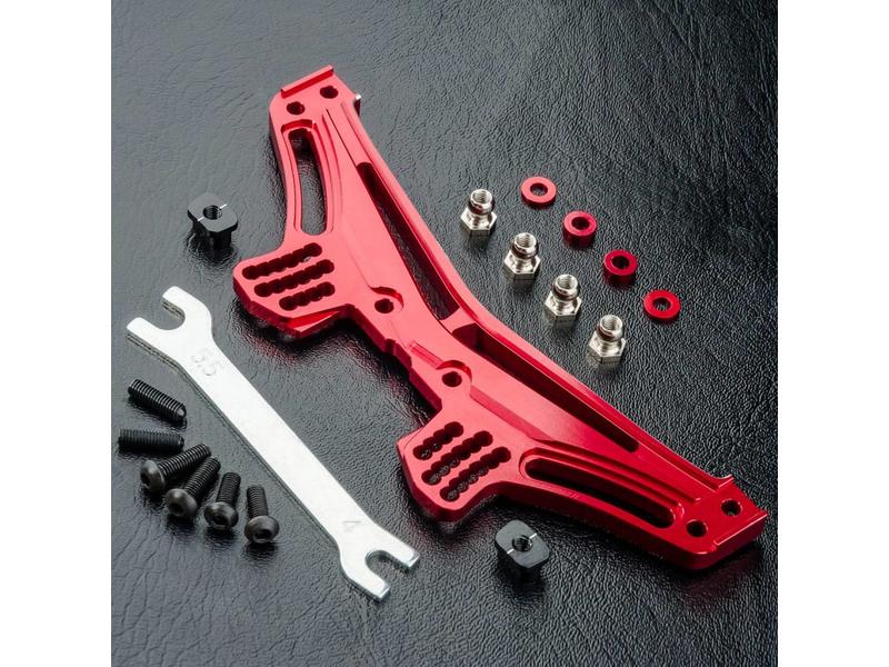 Overdose ES Alum. Rear Shock Tower - Red Overdose ES Alum. Rear Shock Tower - Red