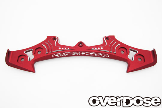 ALUMINUM BUMPER TYPE-2 (FOR OD) RED PURPLE BLACK [OVERDOSE] OD2945