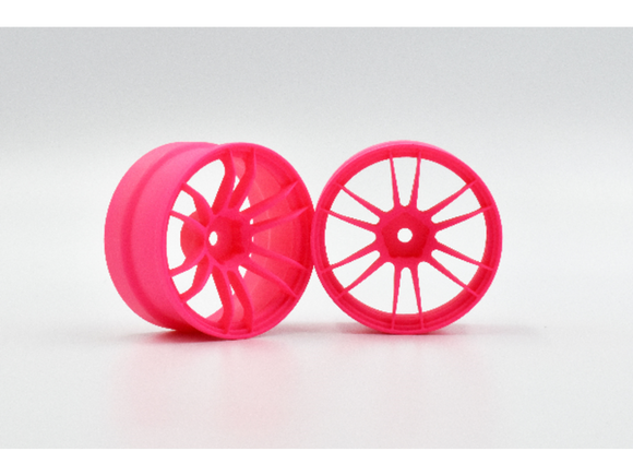 ReveD / RW-UL12P6 / Competition Wheel UL12 (2pcs) / Color: Pink / yellow Offset: +6mm